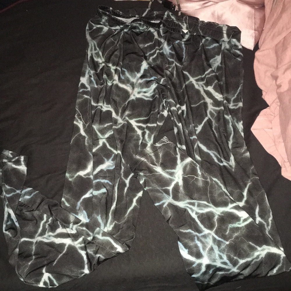 Cute lighting leggings for Halloween